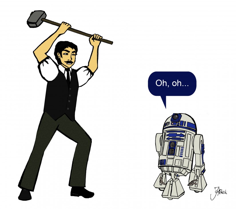 Ned Ludd vs R2D2